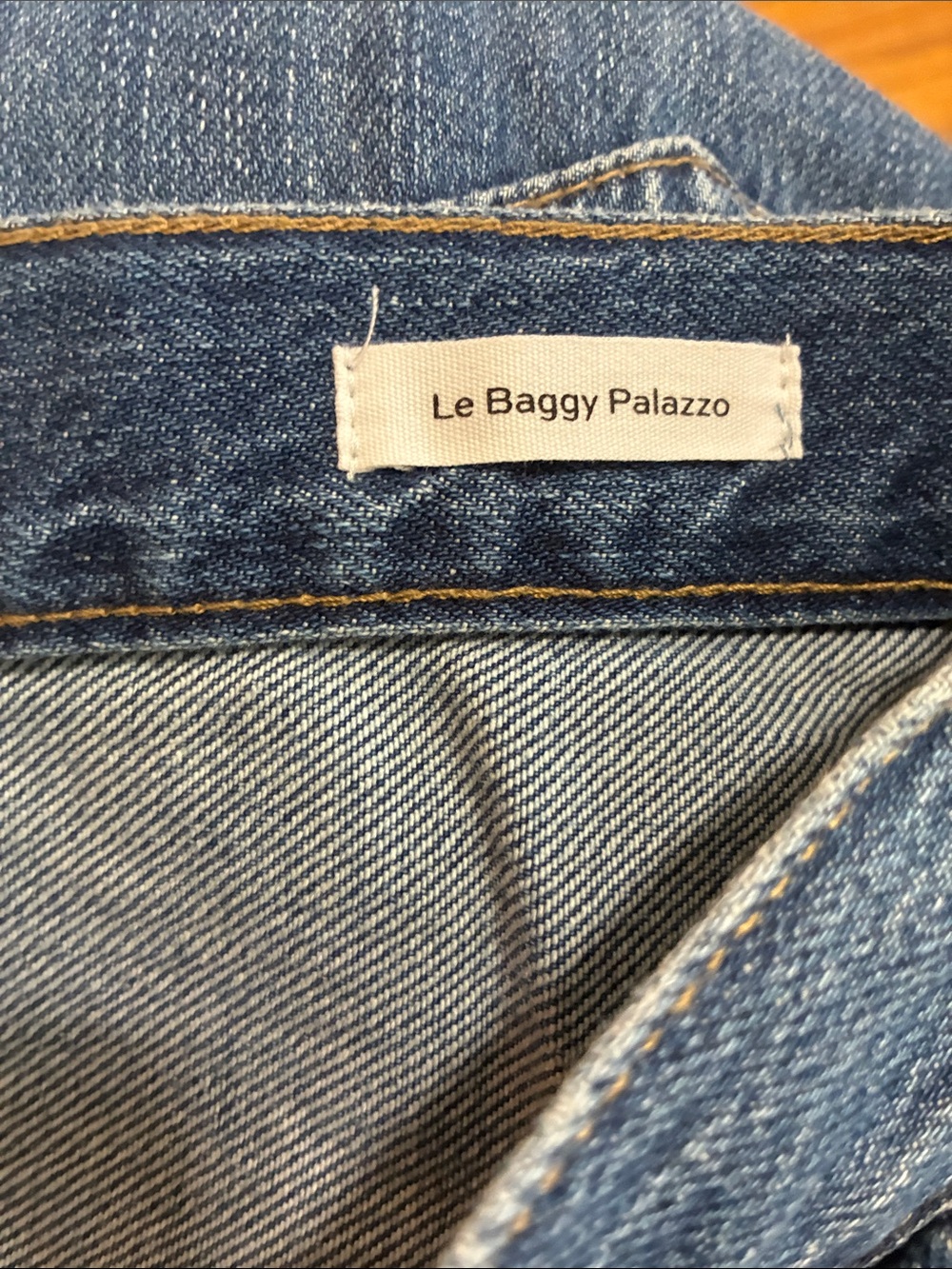 Frame Le Baggy Palazzo Wide Leg Jeans 26 - Picture 7 of 12